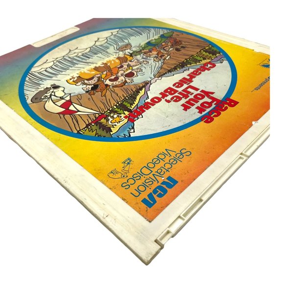 Race For Your Life Charlie Brown RCA Selectavision Laser Videodisc Disc Peanuts - Picture 6 of 7